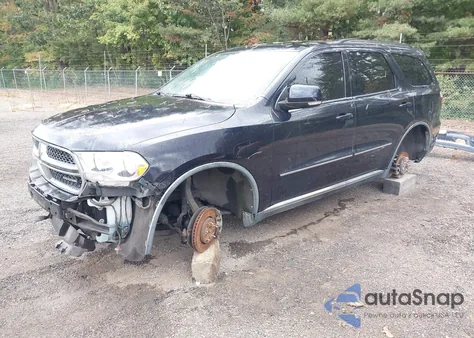 2011 Dodge Durango Crew z USA, uszkodzony, nr VIN 1D4RE4GG1BC599644